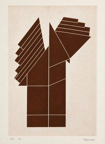 Pablo Palazuelo (1915-2007) - Untitled, Antiek en Kunst