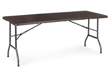 Klaptafel Houtlook | 179x74 | Stevig | OP=OP, Ophalen of Verzenden, Nieuw, Rechthoekig, Kunststof