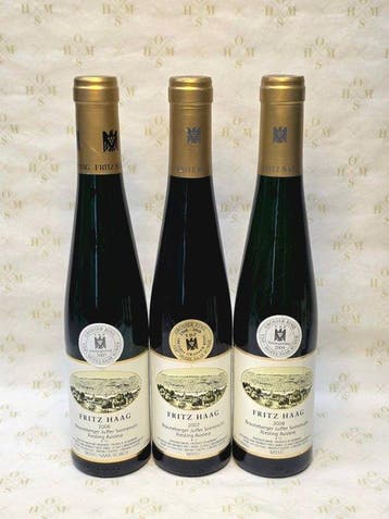 2006 * 2007 * 2008 Fritz Haag, GK-Fuder#13, VDP auctioned,, Nieuw