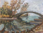 Ric Berger (1894–1994) - Pont à l’embouchure de la Venoge