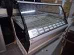 Ijssalon uitrusting ijsmachine ijsvitrines in veiling, Gebruikt, Koelen en Vriezen