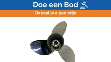 Bieden: Michigan Apollo 3-Blade Stainless Steel Propeller 1, Ophalen of Verzenden, Nieuw
