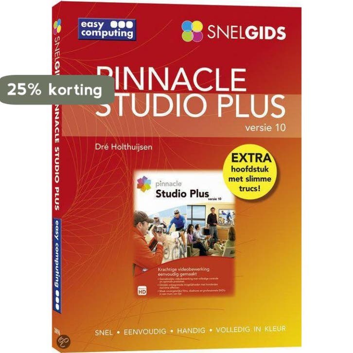 SNELGIDS PINNACLE STUDIO PLUS 10 9789045638966, Boeken, Informatica en Computer, Gelezen, Verzenden