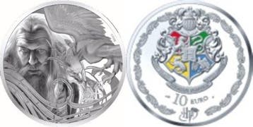 Frankreich 10 Euro 2022 Harry Potter zilver coloriert Pp..., Verzenden
