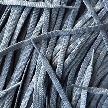 Grove veters - Grijs • 120  cm x 8 mm, Kleding | Heren, Schoenen, Ophalen of Verzenden, Nieuw