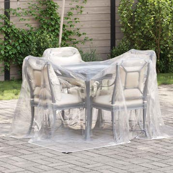 vidaXL Plantenhoes Transparant 2 x 2 m PE, Verzenden
