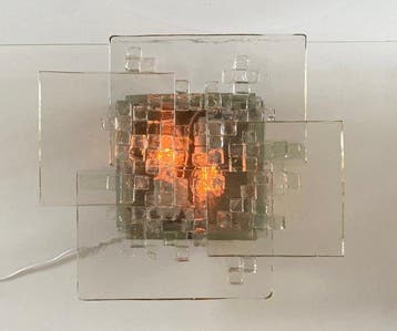 Poliarte - Albano Poli - Wandlamp - Muranoglas