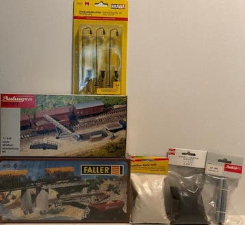 Faller, Busch, Brawa, Auhagen H0 - 11414/ B196/ 19702/ 7071/, Nieuw
