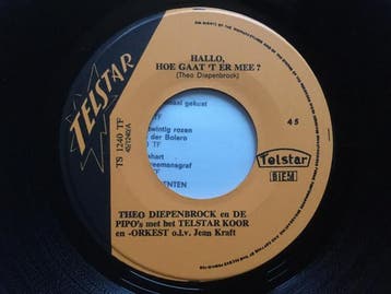vinyl single 7 inch - Theo Diepenbrock - n De Pipos â.., Verzenden, Zo goed als nieuw, 7 inch, Nederlandstalig