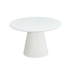 Eettafel Rond Maya Microcement 120 cm Wit, Huis en Inrichting, Tafels | Eettafels, Verzenden, Rond, Nieuw, Industriële meubels