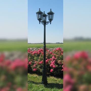 Orginele KS Ancona klassieke lantaarnpaal + gratis zending!, Tuin en Terras, Overige materialen, Staande lamp, Nieuw, Ophalen of Verzenden