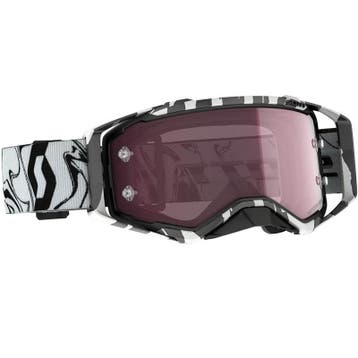 Motorcross Brill Scott Prospect - Zwart / Wit / Roze lens, Verzenden, Nieuw met kaartje, Motorcrosskleding, Scott