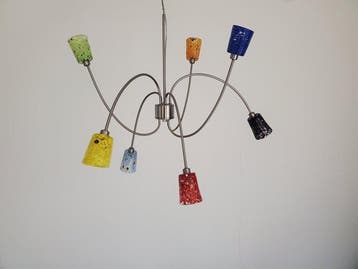 Lamp - Glas, Antiek en Kunst