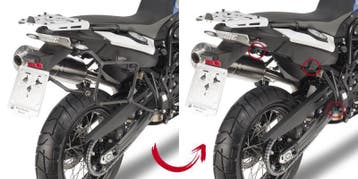 BMW F 650 700 800 GS GIVI Zijkoffers rek PLR 5103, Motoren, Ophalen of Verzenden, Nieuw