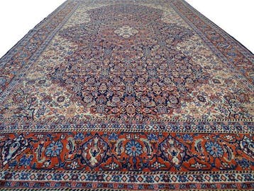 Sarough - Gereinigd - Vloerkleed - 339 cm - 212 cm, Nieuw