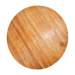 Houten tafel, diameter 140cm, gebruikt, Ophalen of Verzenden, Gebruikt