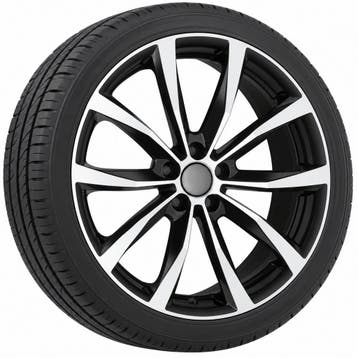 Audi A1 (GB) winterset - zwart gepolijst (stijl 12), Ophalen of Verzenden, Nieuw