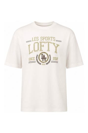 Lofty Manner T-shirt in maat S Wit, Kleding | Dames, Lofty Manner, Verzenden, Zo goed als nieuw, Wit