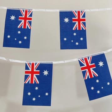 Australische Vlaggenlijn - 20 Vlaggen aan 5 Meter Touw - Dec, Verzenden, Nieuw