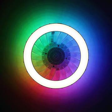 Modee plafondlamp met ventilator 30W 4200lm RGB + CCT 300..., Ophalen of Verzenden, Nieuw