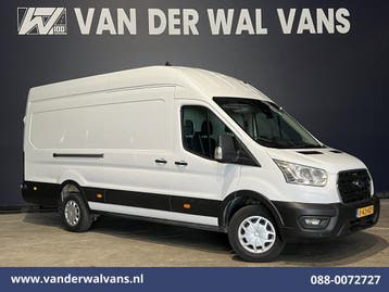 Ford Transit | 2.0TDCI 131pk L4H3 Jumbo Euro6 Airco | Camera, Gebruikt, Euro 6, Wit, Dealer onderhouden
