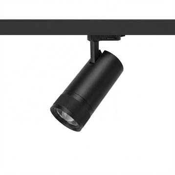 LED Railspot Targa S Zwart - 3-Fase - 12W - 2700K, Huis en Inrichting, Lampen | Spots, Nieuw
