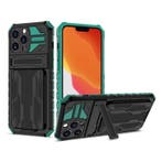 iPhone XR - Armor Card Slot Hoesje met Kickstand - Wallet, Verzenden, Nieuw