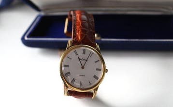 Paul Picot - classic gold plated 35 mm - Zonder minimumprijs, Sieraden, Tassen en Uiterlijk, Horloges | Heren, Nieuw