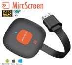 Mirascreen 4K smart tv mediaspeler wifi (chromecast apple tv, Audio, Tv en Foto, Mediaspelers, Verzenden, Nieuw