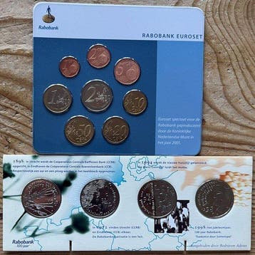Nederland. Year Set (BU) / Token Various Years (2 items)