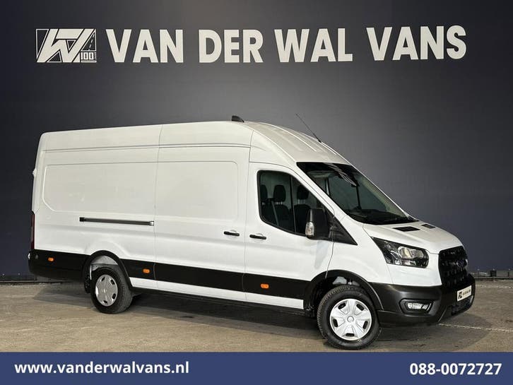 Ford Transit L4 H3 | Lease vanaf 405,- p/mnd, Auto's, Ford, Dealer onderhouden, Te koop, Handgeschakeld, Diesel, Wit, Transit