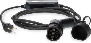 Nedis Draagbare EV-Oplader – Type 2 – 3,7 kW – 6A tot 16A –, Verzenden, Zo goed als nieuw