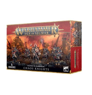 Slaves to darkness Chaos Knights (Warhammer Age of Sigmar, Hobby en Vrije tijd, Wargaming, Ophalen of Verzenden, Nieuw