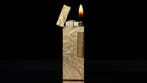 Dunill - Silk Moire Pattern Rollagas Lighter - Zonder, Nieuw