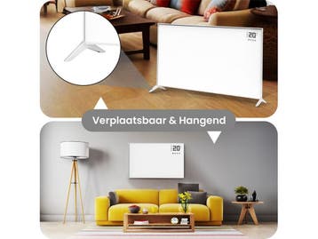 Komodo Blazi - Infrarood Verwarmingspaneel - 800W - 100x60, Verzenden, Nieuw