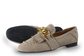 Babouche Loafers in maat 38 Beige, Verzenden, Beige, Overige typen, Zo goed als nieuw