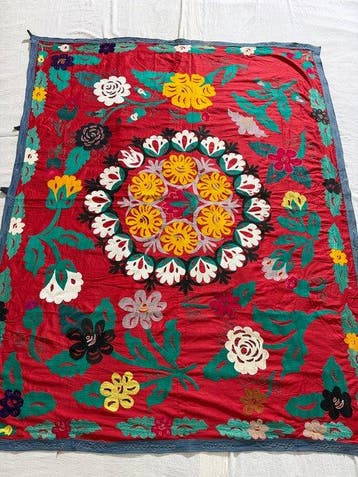 Suzane Rug - Vloerkleed - 175 cm - 140 cm - Bank, Tafel,, Nieuw