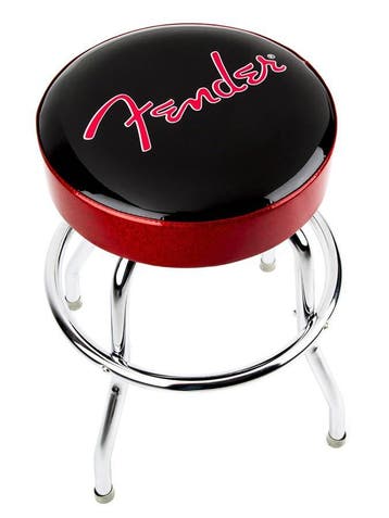 Fender Barkruk red sparkle logo 24 inch, Verzenden, Nieuw