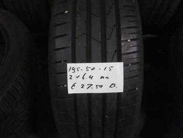 195 50 15  Hankook zomer en 4 season banden, Gebruikt, 15 inch, Ophalen of Verzenden, Band(en)
