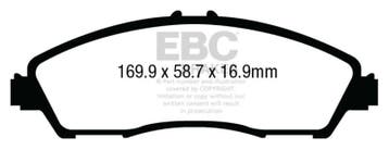 EBC 14+ Acura MDX 3.5 Yellowstuff Front Brake Pads, Ophalen of Verzenden, Nieuw