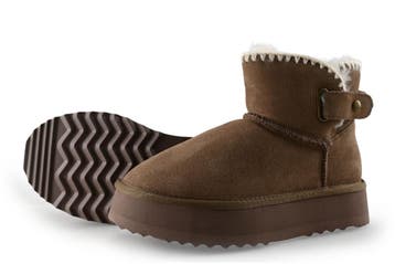 Manfield Boots in maat 36 Bruin, Bruin, Verzenden, Overige typen, Zo goed als nieuw