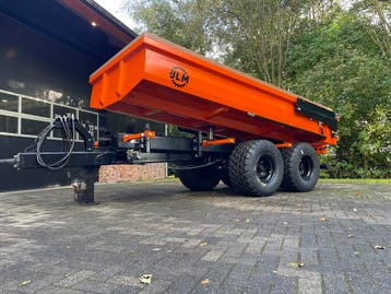 Kipper dumper kieper tandemas agrarisch, Bollenteelt, Transport
