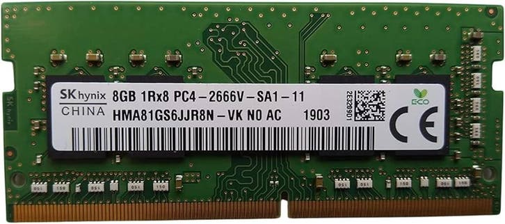 SK Hynix 8GB DDR4 Laptopgeheugen – 2666 MHz SODIMM |, Computers en Software, RAM geheugen, Nieuw, Ophalen of Verzenden