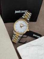 Just Cavalli - Animalier Snake watch Two-Tone MOP - Zonder, Nieuw