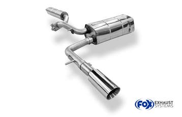 FOX Audi A2 - 1,6l half systeem vanaf katalysator - 1x90 typ, Auto-onderdelen, Verzenden, Nieuw
