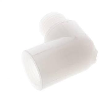 90° L-Koppeling G1/2 Buitendraad X Binnendraad PVDF 10bar, Verzenden, Nieuw