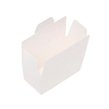 Bonbondoosje Wit Glans -2 bonbons- 25 stuks, Verzenden, Nieuw