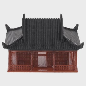 Miniatuur Zen Paviljoen Decoratie - Chinese Tempel Beeldje v, Verzenden
