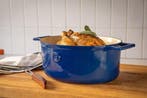 2dekans | Saveur Voyage Braadpan Ø30 cm – Ovaal Gietijzer –, Ophalen of Verzenden, Nieuw