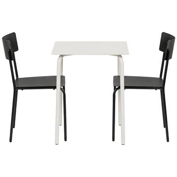 Serax August Tuinset: Eettafel S Aluminium Zand + Stoelen S, Tuin en Terras, Tuinsets en Loungesets, Ophalen of Verzenden, Nieuw